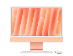 Моноблок Apple iMac 24 Retina 4,5K (M4, 10C CPU/10C GPU, 2024), 24 Гб, 1 Тб SSD, оранжевый (Z1K8000LL)