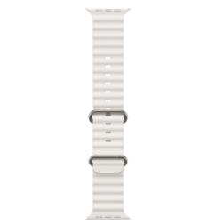 Apple Watch Ultra 49mm White ocean band / Titanium Case