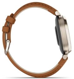 Умные часы Garmin Lily 2 Classic, Cream Gold / Tan Leather Band (010-02839-60)