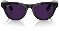 Умные очки Ray-Ban Meta Skyler RW4010 150-52 Size, Shiny Black/Transitions Amethyst (8056262352632)