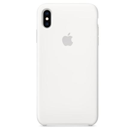 Силиконовый чехол для iPhone XS Max, цвет «белый» Силиконовый чехол для iPhone XS Max, цвет «белый»