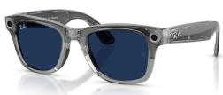 Умные очки Ray Ban Meta Wayfarer (Gen2) RW4012, Shiny Transp.Grey/Transitions Sapphire (8056262909898)