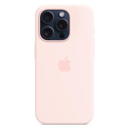 Чехол iPhone 15 Pro Silicone Case with MagSafe - Light Pink