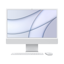 Apple iMac 24" Retina 4,5K,2021,(M1 8C CPU, 7C GPU), 8 ГБ, 256 ГБ SSD, серебристый