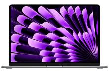 Ноутбук Apple MacBook Air 15 (M3, 8C CPU/10C GPU, 2024), 8 ГБ, 512 ГБ SSD, Space Gray (серый космос)