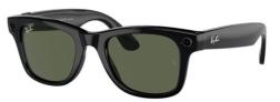 Умные очки Ray Ban Meta Wayfarer (Gen2) RW4012, Shiny Black/G15 Green (8056262721339)